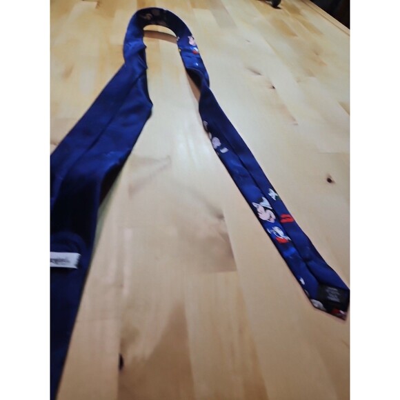 DISNEYLAND Resorts Mickey Steamboat Willie Fantasia Dancing Theme Tie Silk - Picture 12 of 12